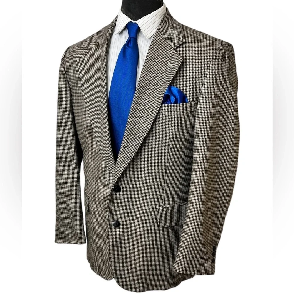 LANA MODA MENS LUXURY BLAZER MADE FROM IMPORTED FABRICS/ A WOOL☑️